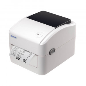 Термопринтер для печати этикеток Xprinter XP-420B (белый)