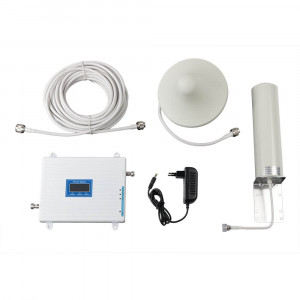 Усилитель сигнала связи Power Signal Optimal 900/1800/2100 MHz (для 2G, 3G, 4G) 70 dBi, кабель 15 м., комплект